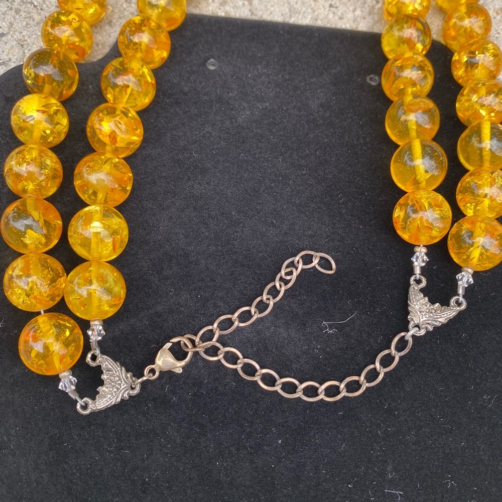Beautiful Handmade Statement Necklace - Picture 2 of 2